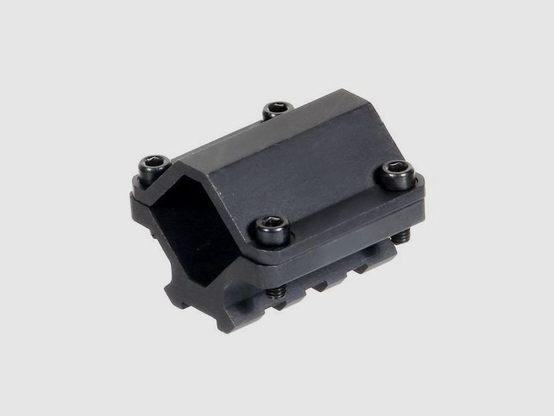 Adaptador de tubo Picatinny UTG Universal para escopetas, corto