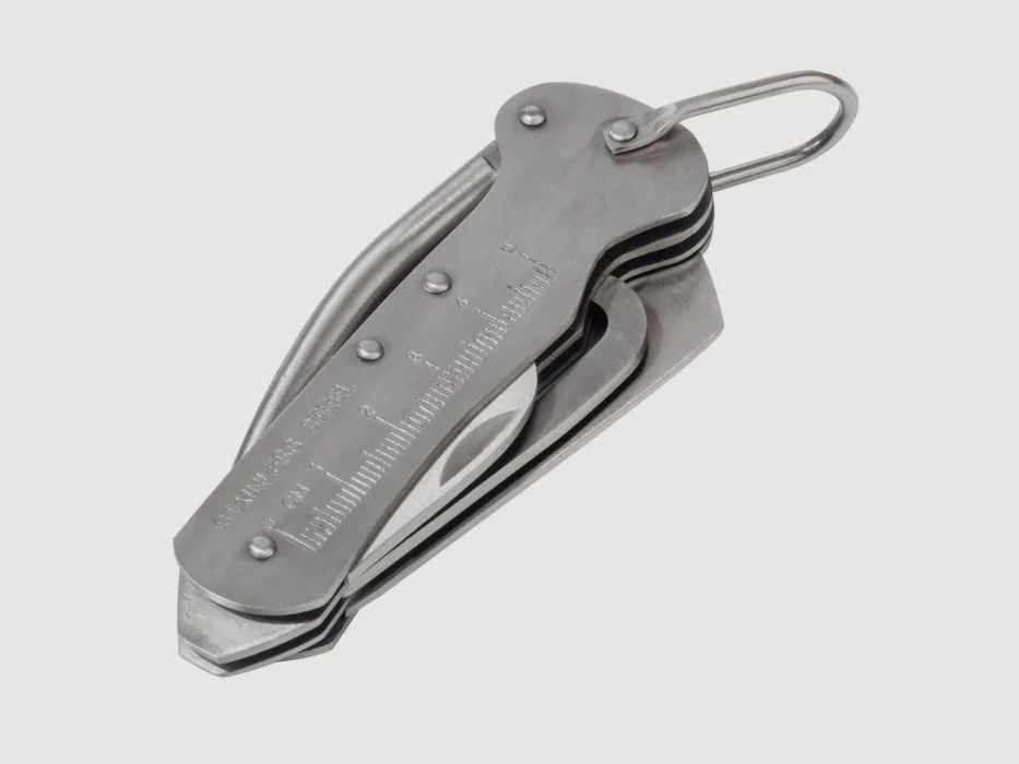 Seglermesser mit Marlspieker Chrom