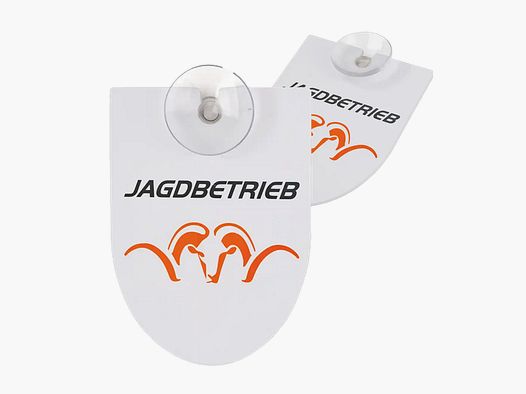 Blaser Saugnapfschild Jagdbetrieb für das Auto