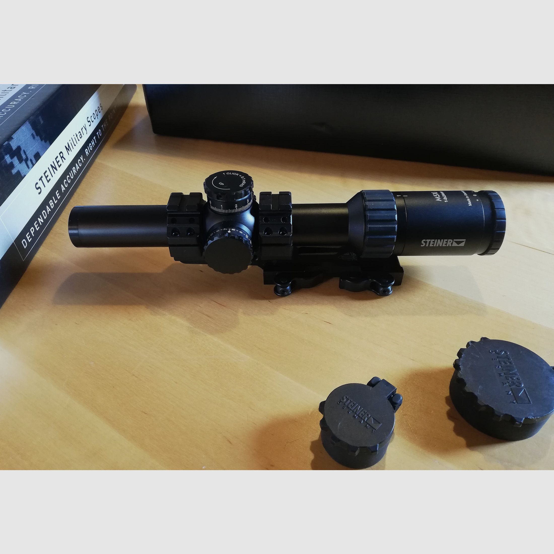 Steiner Shortdot M5Xi 1-5x24 plus Montage 