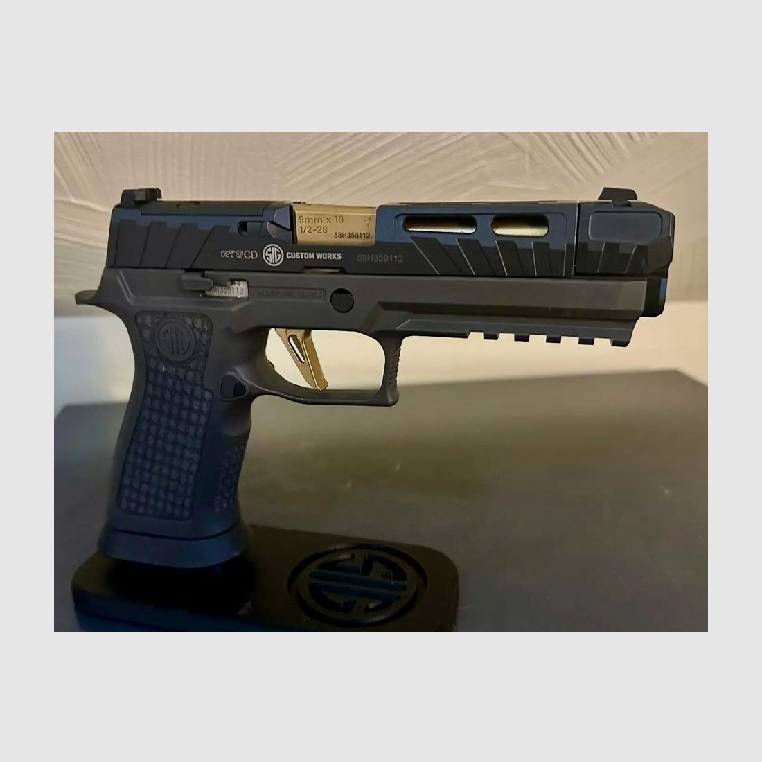 Sig Sauer P320 Spectre Comp Gold 9mm