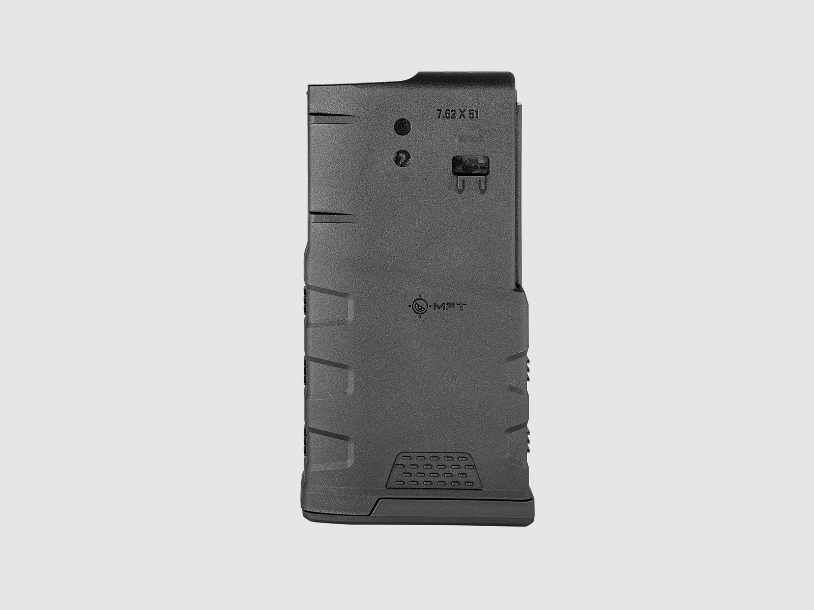AR10 Polymer Magazine, 20 Rounds, Extreme Duty, Black - MFT