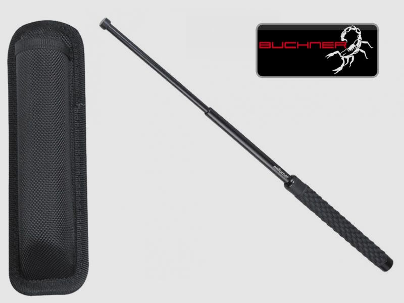 Enforcer Teleskopschlagstock AIR, 24 Zoll, Aluminium, inklusive Nylon-Etui (P18)