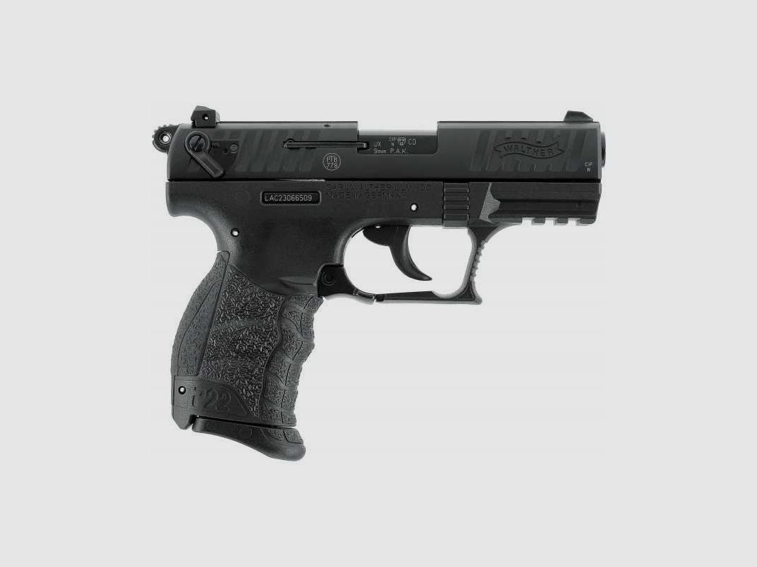 Walther P22Q 9 mm P.A.K. Schreckschusspistole