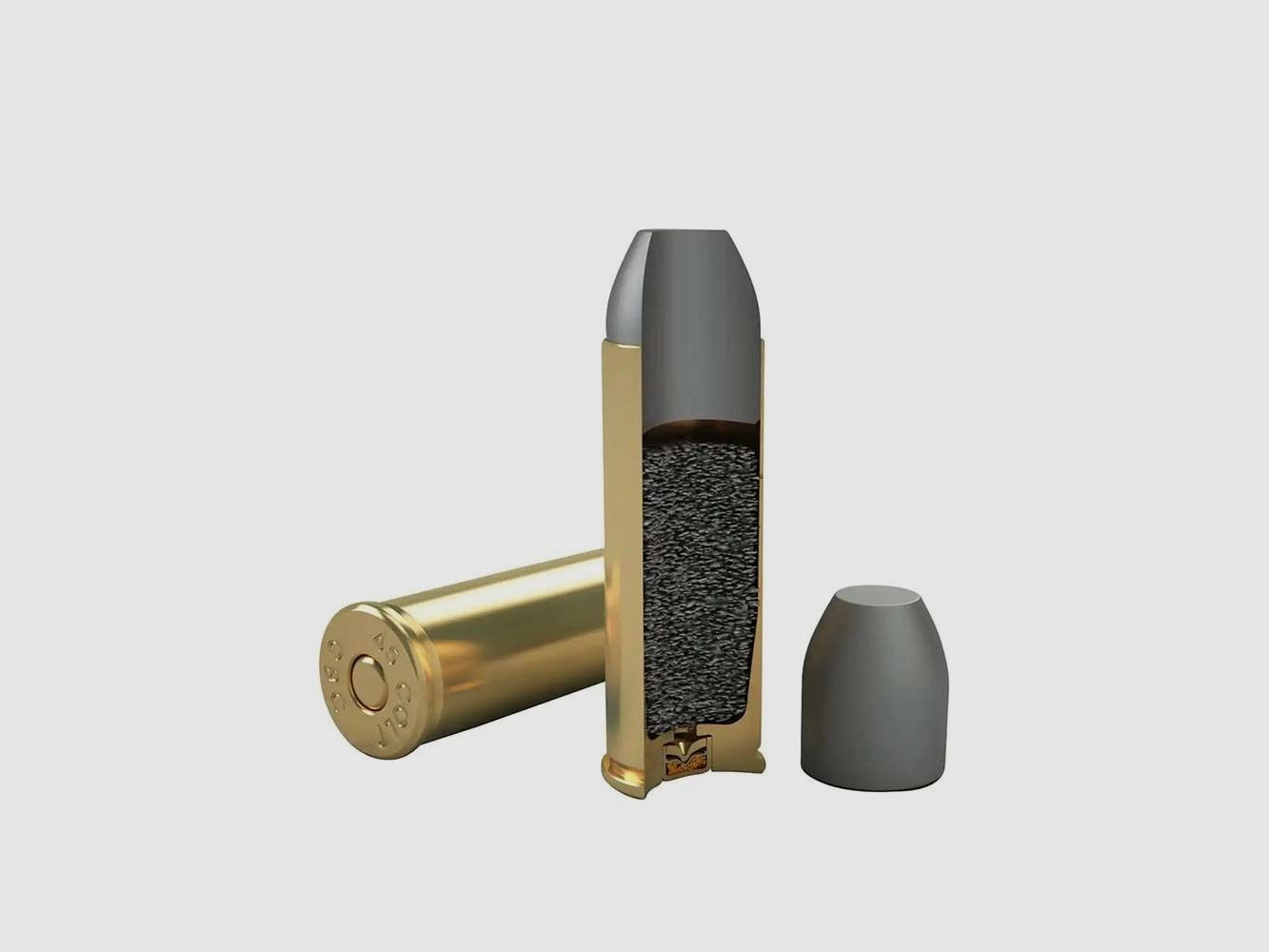 MagTech .45 Long Colt Blei-Flachkopf 16,2 g / 250 grs. / 50 Stk