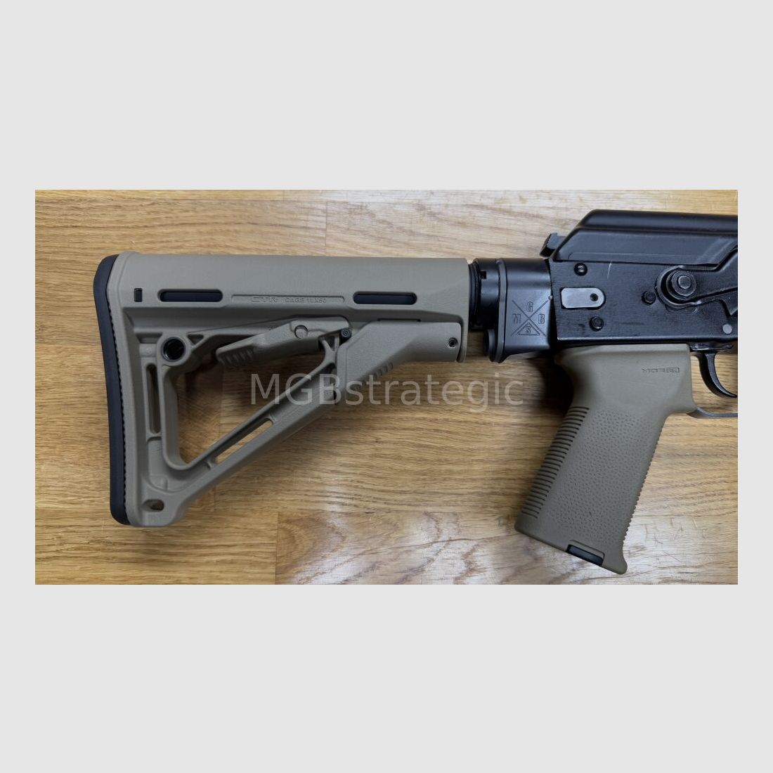 sportief goedgekeurd! Izhmash Saiga MK 103 - semi-automatisch geweer 7,62x39 415mm loop - civiele versie - systeem AK74 AK47 AK103 - Cold Hammer Forged - loop hard verchroomd