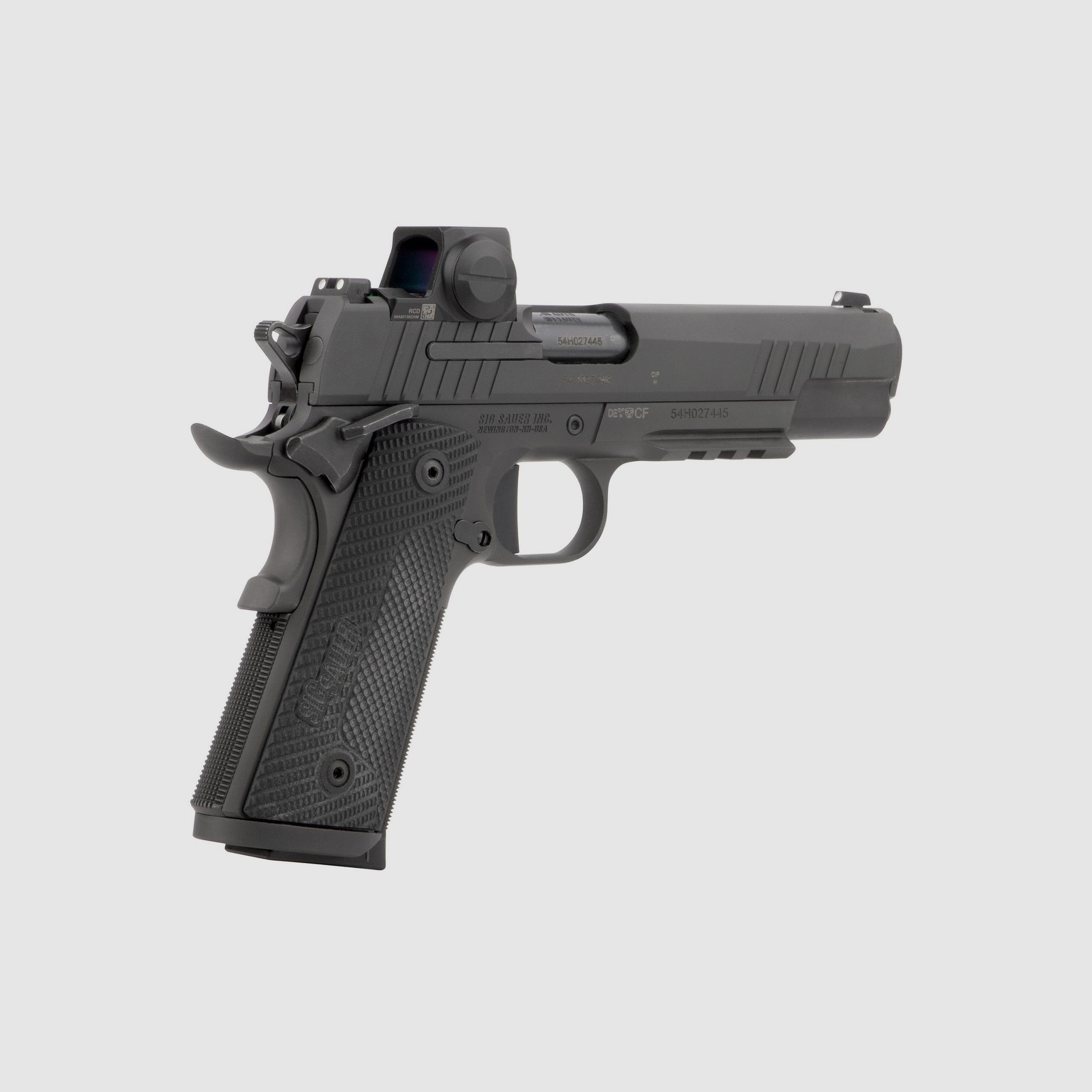 SIG SAUER 1911-XFULL .45 ACP mit ROMEO-X Compact – Selbstladepistole Schwarz, Bild 5 von 5