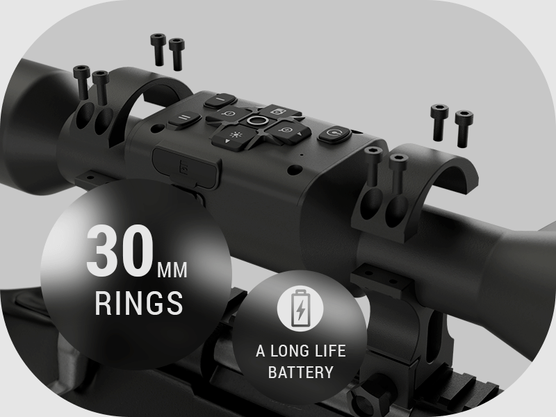 ATN OPTICS Cannocchiale da puntamento giorno e notte X-Sight 5 5-20x, immagine 5 di 13