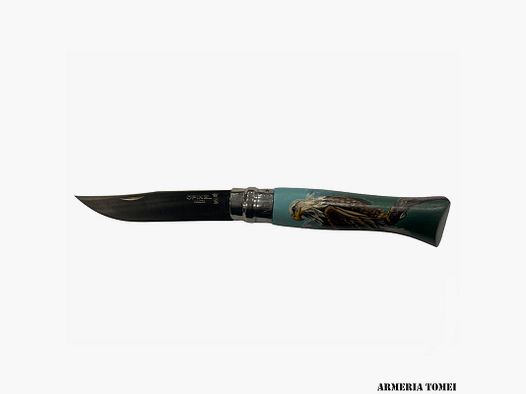 MESSER – OPINEL – N.9 INOX AQUILA DIPINTA HANDGEFERTIGT