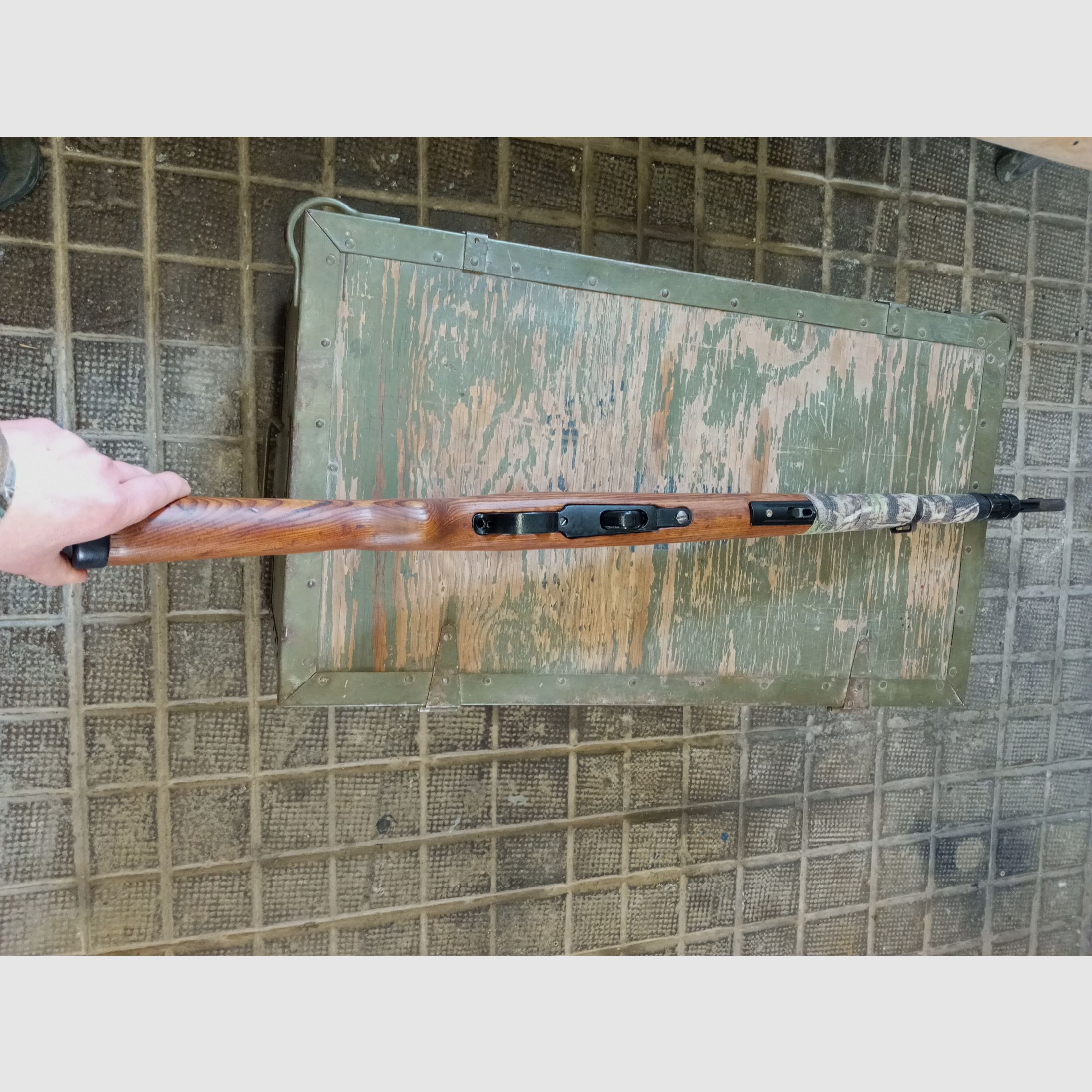 Haenel 310 im k98 Schaft Luftgewehr