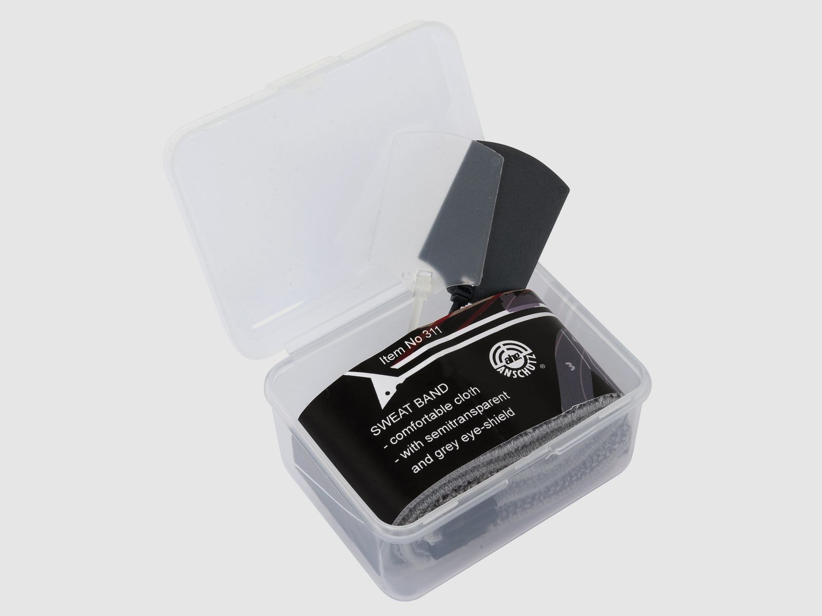 Headband with adjustable eye patch