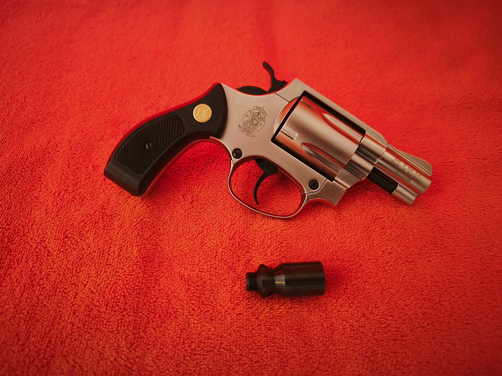  Smith & Wesson / Colt Chiefs Special – Schreckschuss Revolver, Top-Zustand (< 30 Schuss)