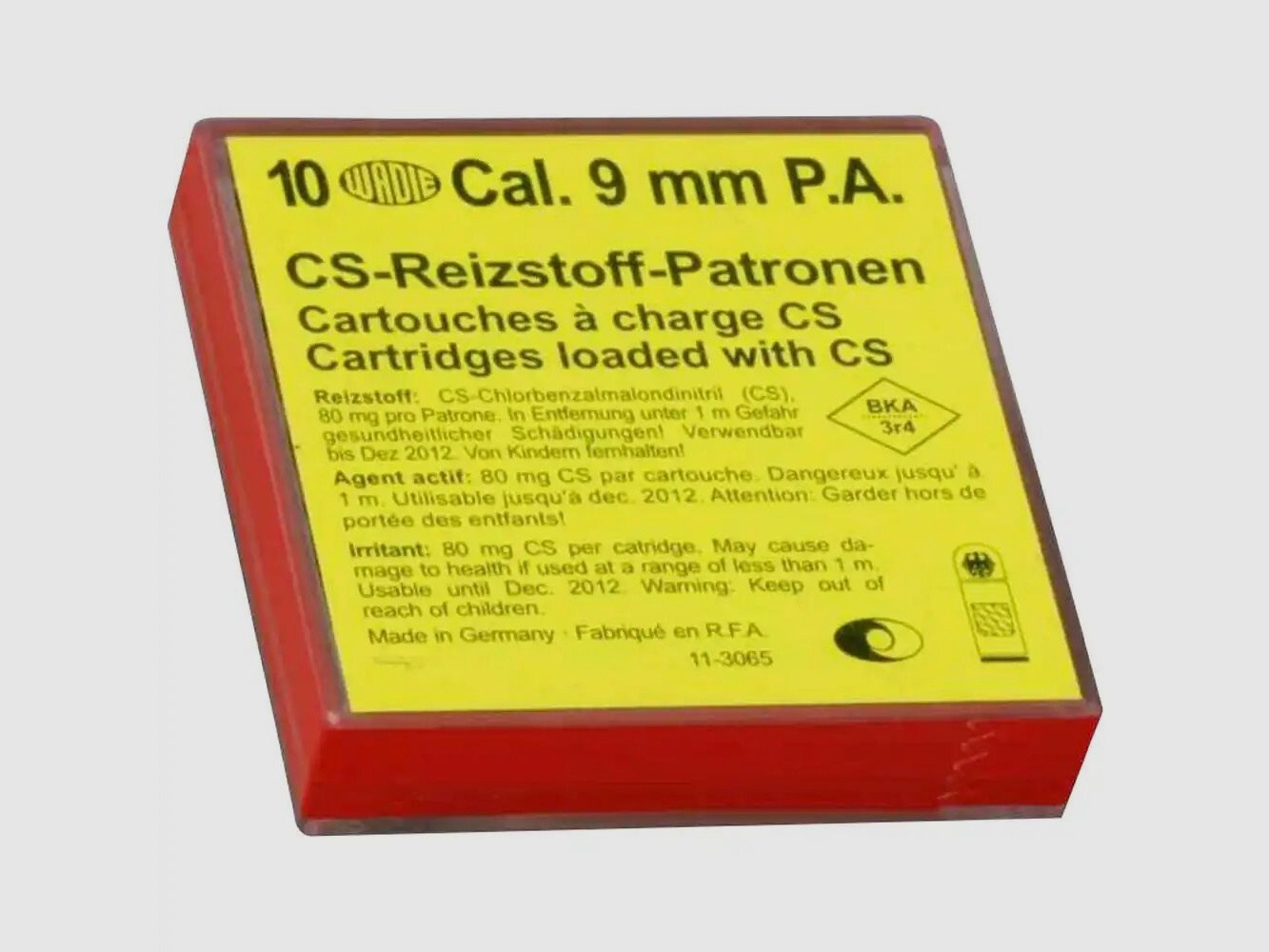 Wadie CS gas cartridge - 80mg