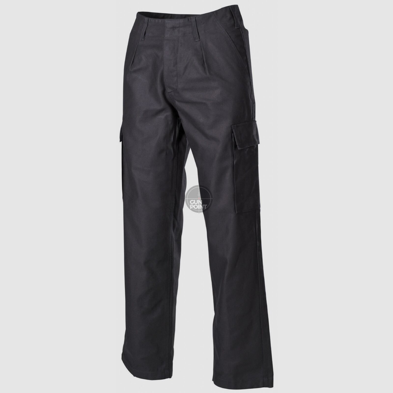BW Moleskinhose, schwarz,nach original BW TL - Gre: 14