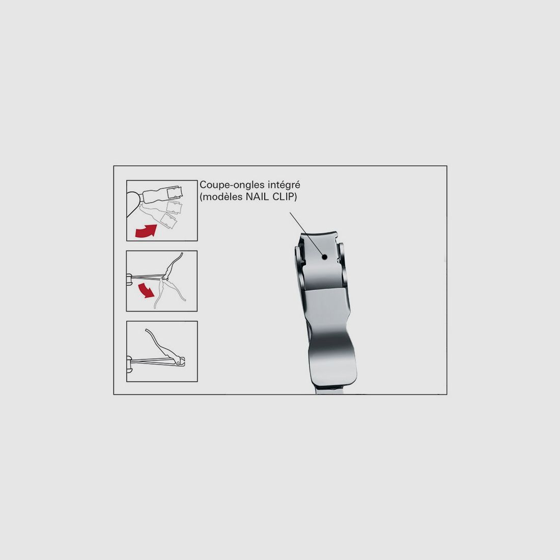 Victorinox Nagelclip 580 Rot, Bild 2 von 4