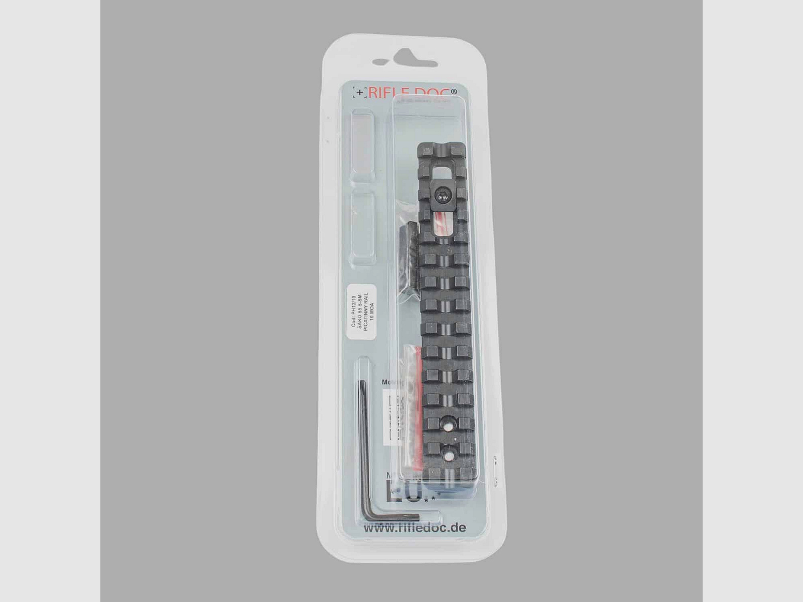 Rifle Doc Picatinny Weaver RAIL DE ACERO para SAKO 85 S/SM