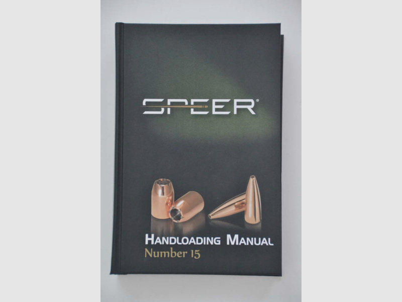 Wiederladebuch Speer Reloading Manual, No.15, neu