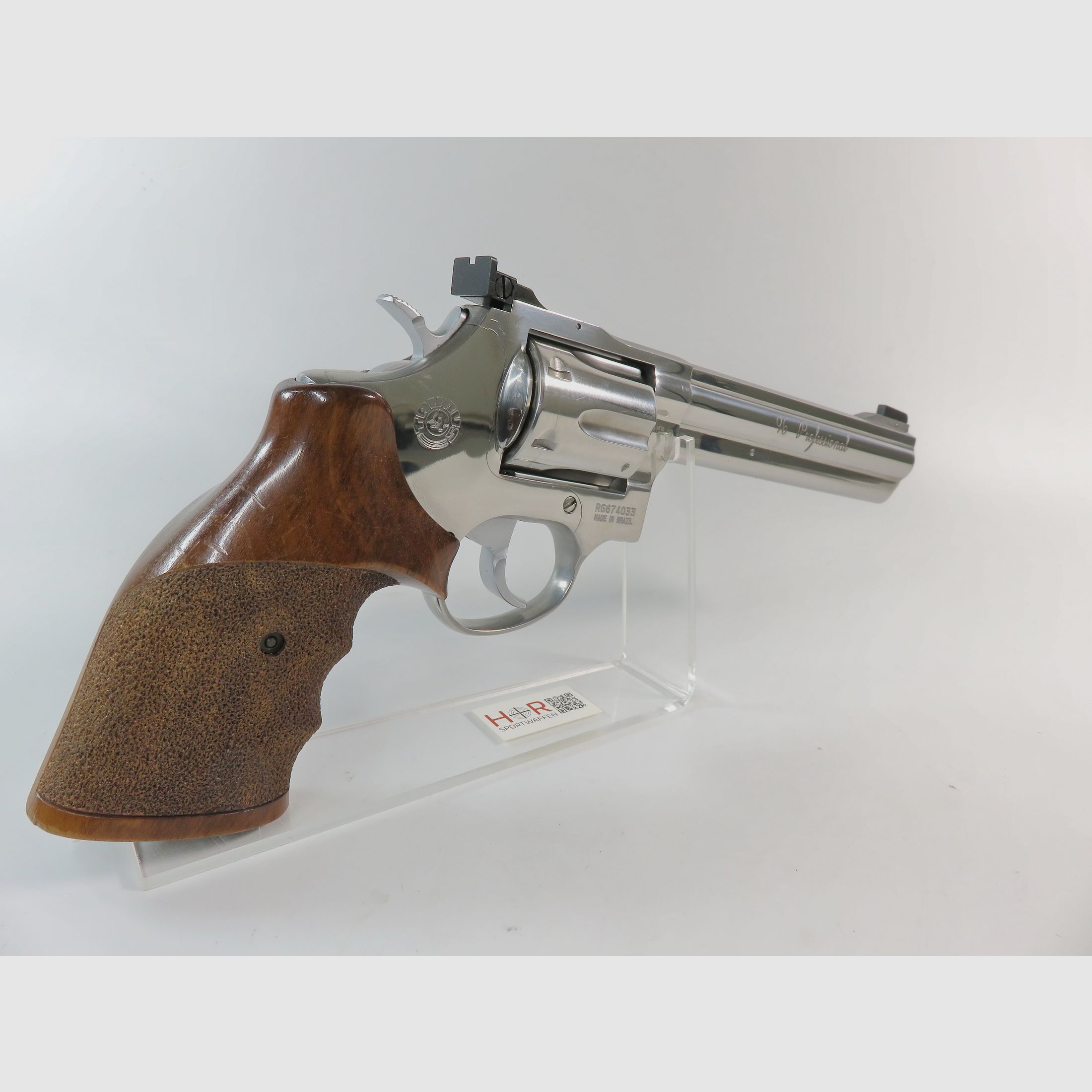 Taurus sport revolver caliber .22 | 6 inch | nickel-plated | like new