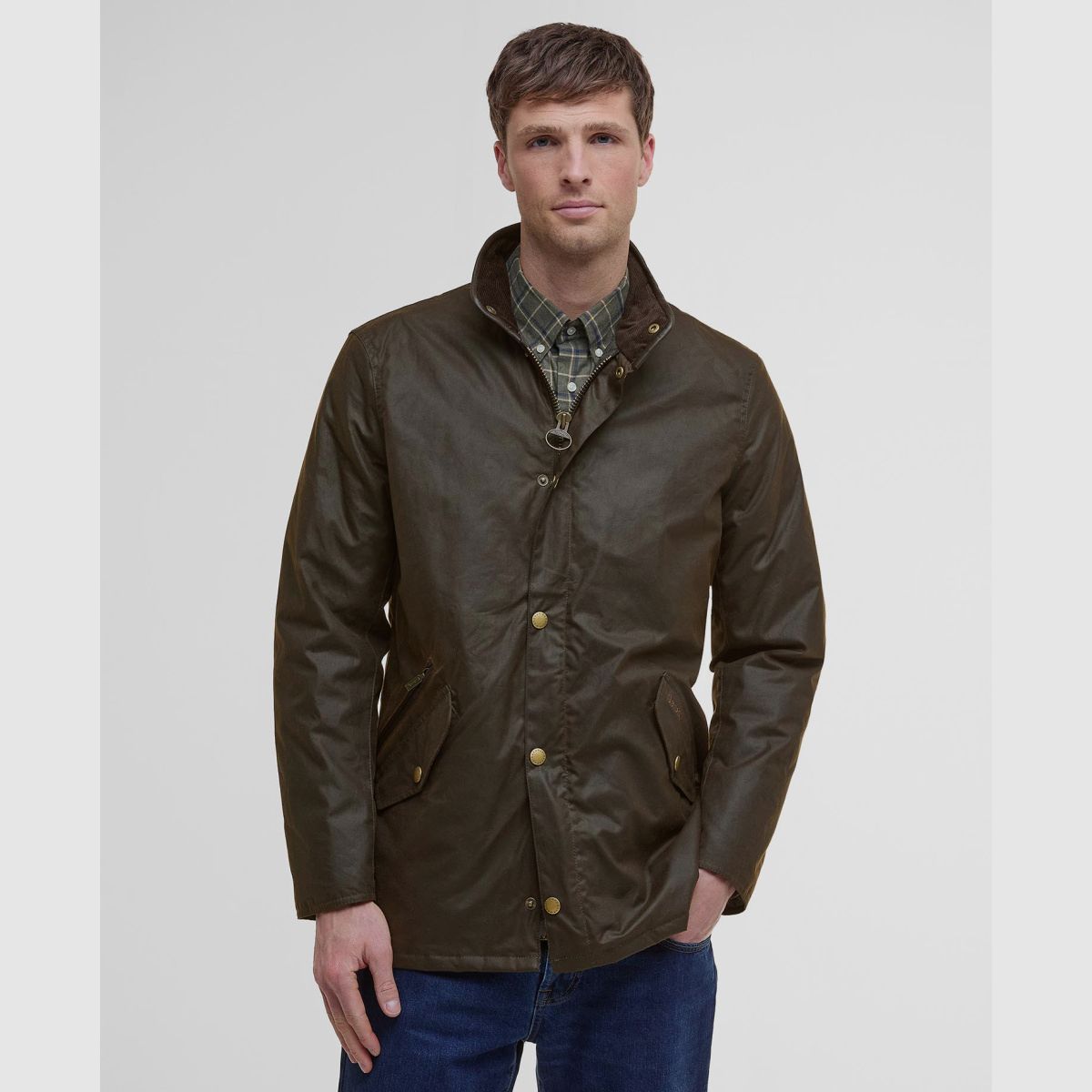 BARBOUR Prestbury Jacke Herren Olive