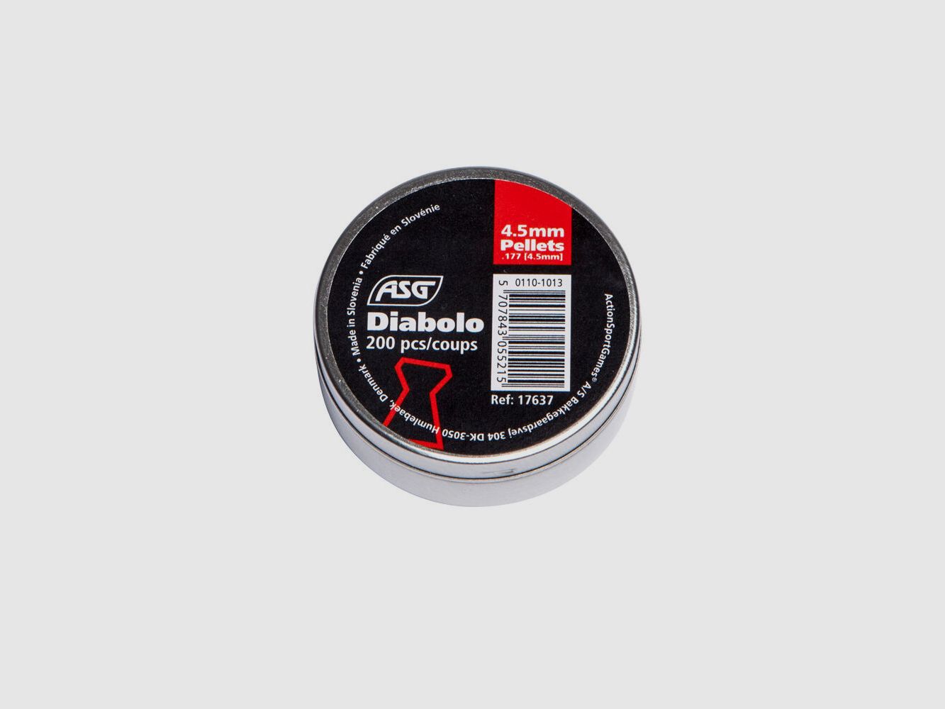 ASG Diabolos Flachkopf 4,5mm 0,47g 200 Stk