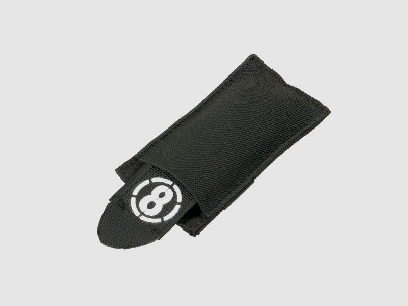 8Fields Airsoft Dead Red Rag Pouch - Black