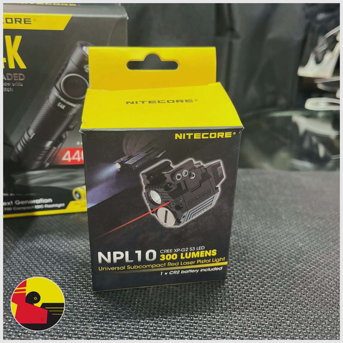 Nitecore – NPL10 LED Torch for Pistol – 300 Lumens, image 4 of 5
