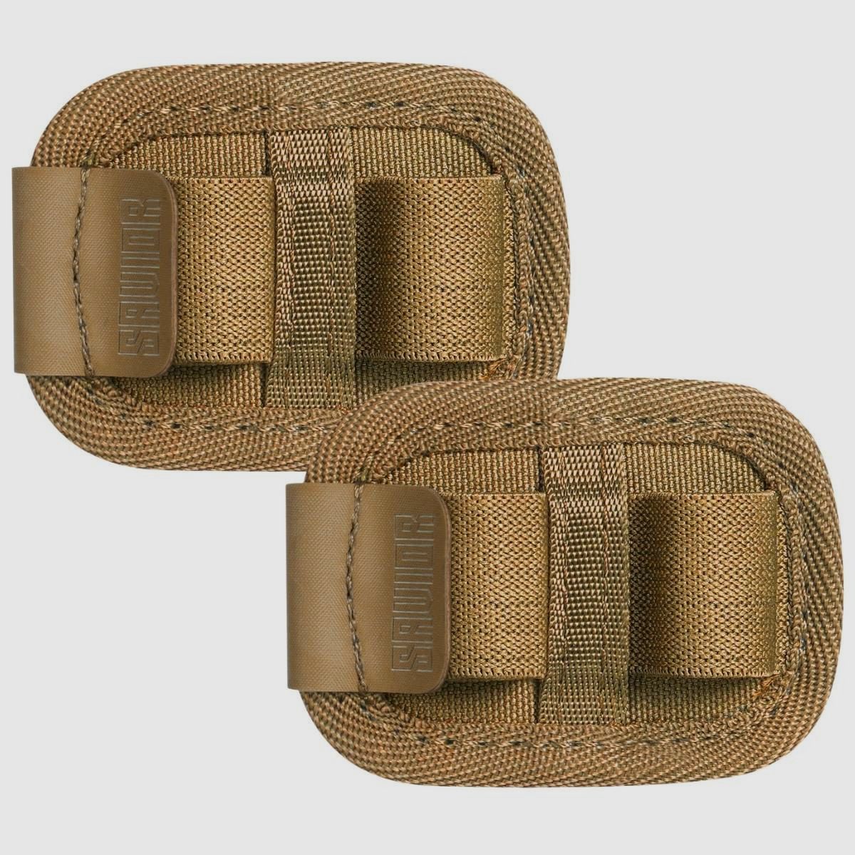 Savior - Shotgun ammunition holder - Shotgun Shell Cards - 2 slots - 2-Pack - TAN - MP-TNS-12G-TWO-2P-TN, image 1 of 6