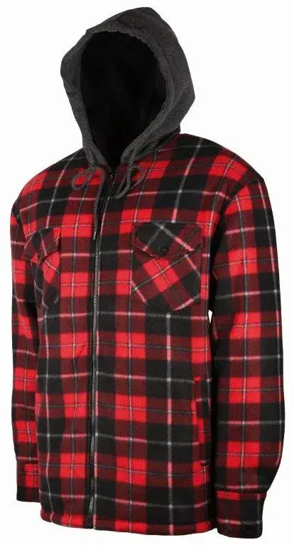 Treeland Sherpa Rot Fleece-Hoodie, Bild 2 von 2