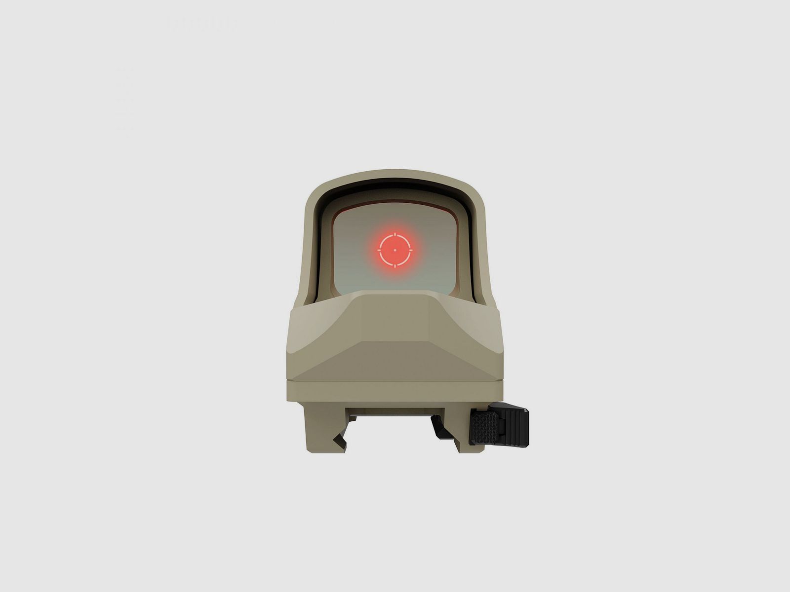 Holosun Reflexvisier HS510C-RD-FDE mit rotem Wechselabsehen: 2MOA Dot, 65MOA Circledot & 65MOA Circle, Bild 5 von 7