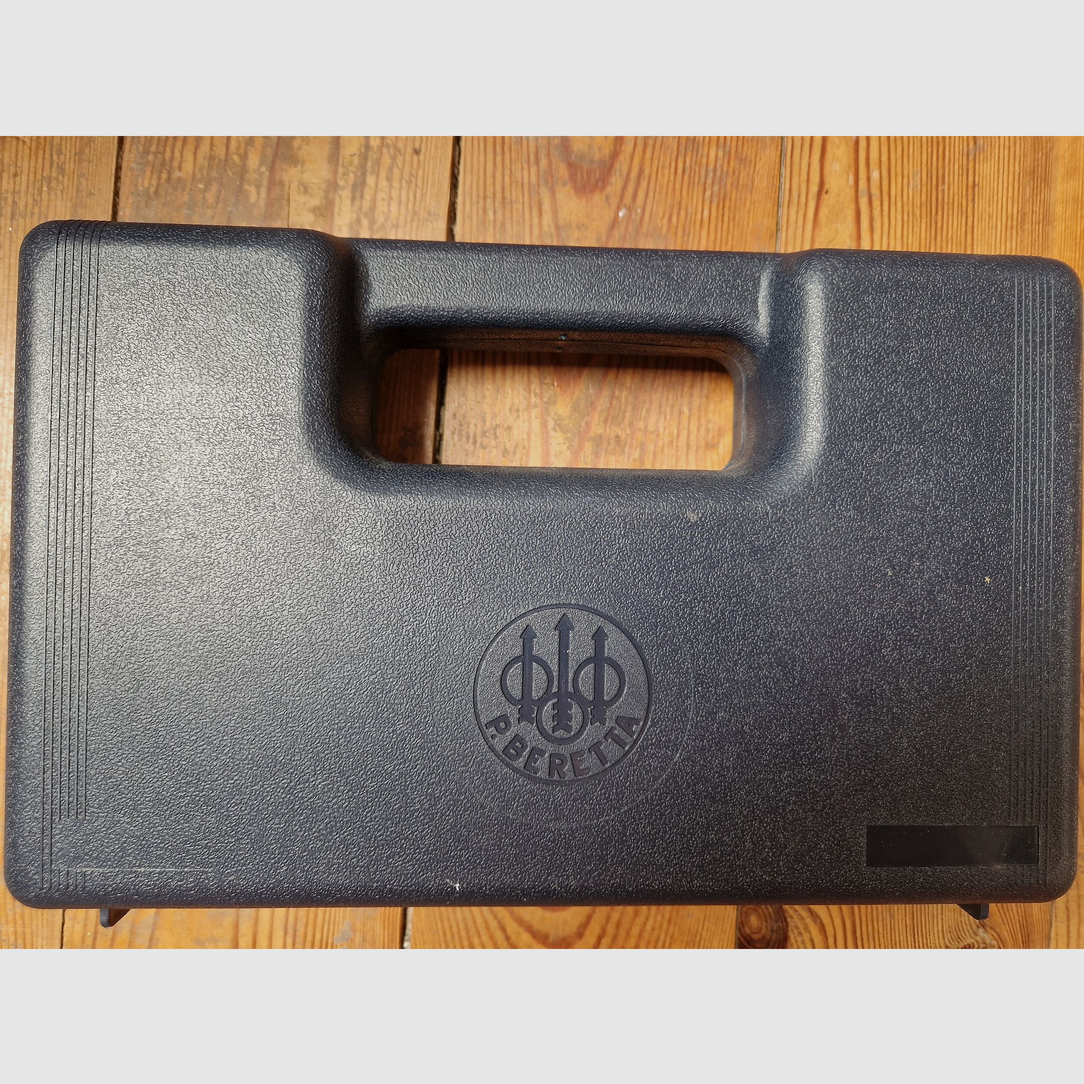 Beretta M 92 FS Diabolo, Vollmetall, vernickelt mit Echtholzgriffschalen