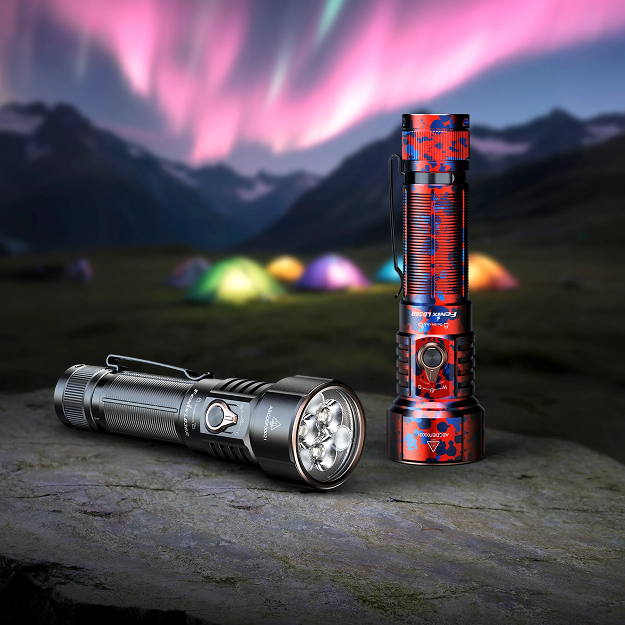 Latarka LED Fenix LD36R flame camo, zdjęcie 16 z 16