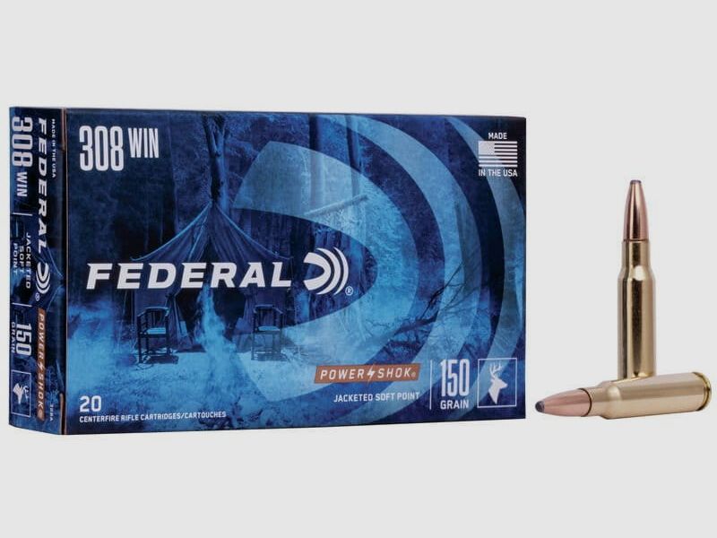 Federal Power Shok .308 Win. 150 gr. - 20 Stk.