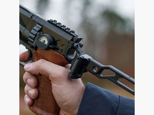 Buttstock Adapter | Optional for Carbine Version | CNC ALU | black anodized | Huben GK1