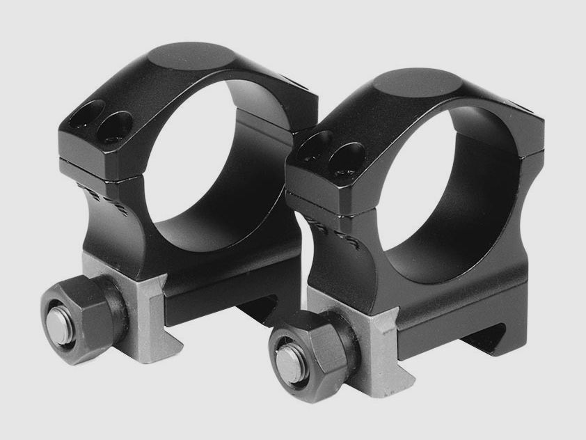 Scope Rings Nightforce X-Treme Duty Ring Set – 1.375″ X-High – 30mm – Ultralite™, 4 screws, image 1 of 4