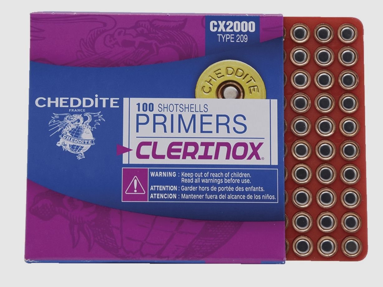 Zündhütchen Cheddite für Kaliber 12 / 16 / 20