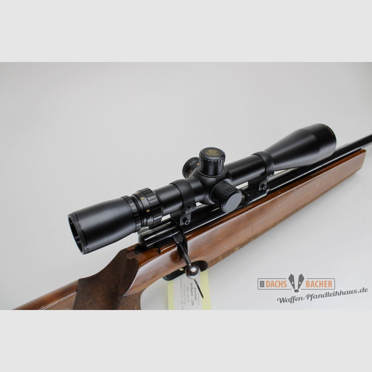 EL Büchse Anschütz 54 Match Kal. .22lr mit Zielfernrohr