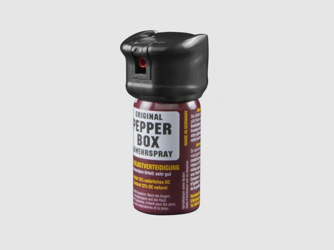 Piccola Pepper Box, 40ml con Nebbia e Cappuccio Flip-Top