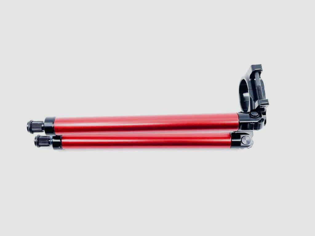 Wyss Waffen Zweibeinstütze zu K31 / JG11 – BRANDROT, Bild 2 von 3