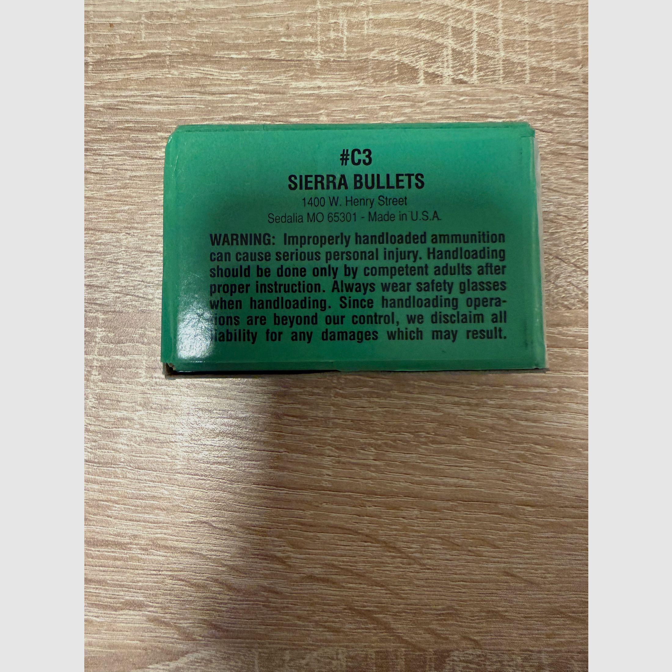 SIERRA MatchKing 6,5 mm .264 Geschosse