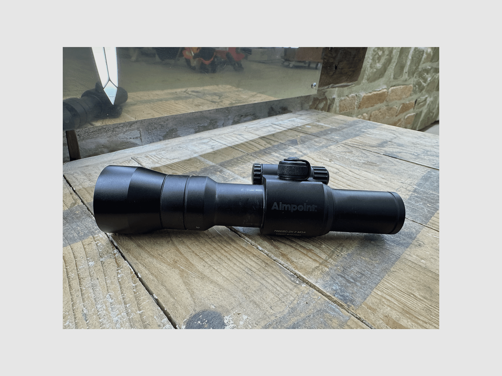 USED – RED DOT – AIMPOINT – 7000SC-2X 2 MOA, image 1 of 4