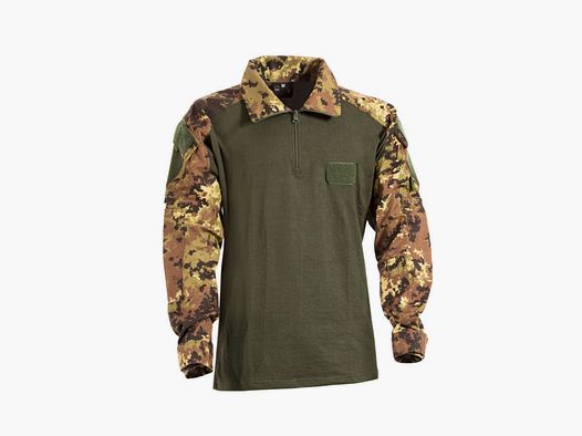 OPENLAND TACTICAL NERG – COMBAT SHIRT AUS ITALIENISCHER COTONE Vegetato