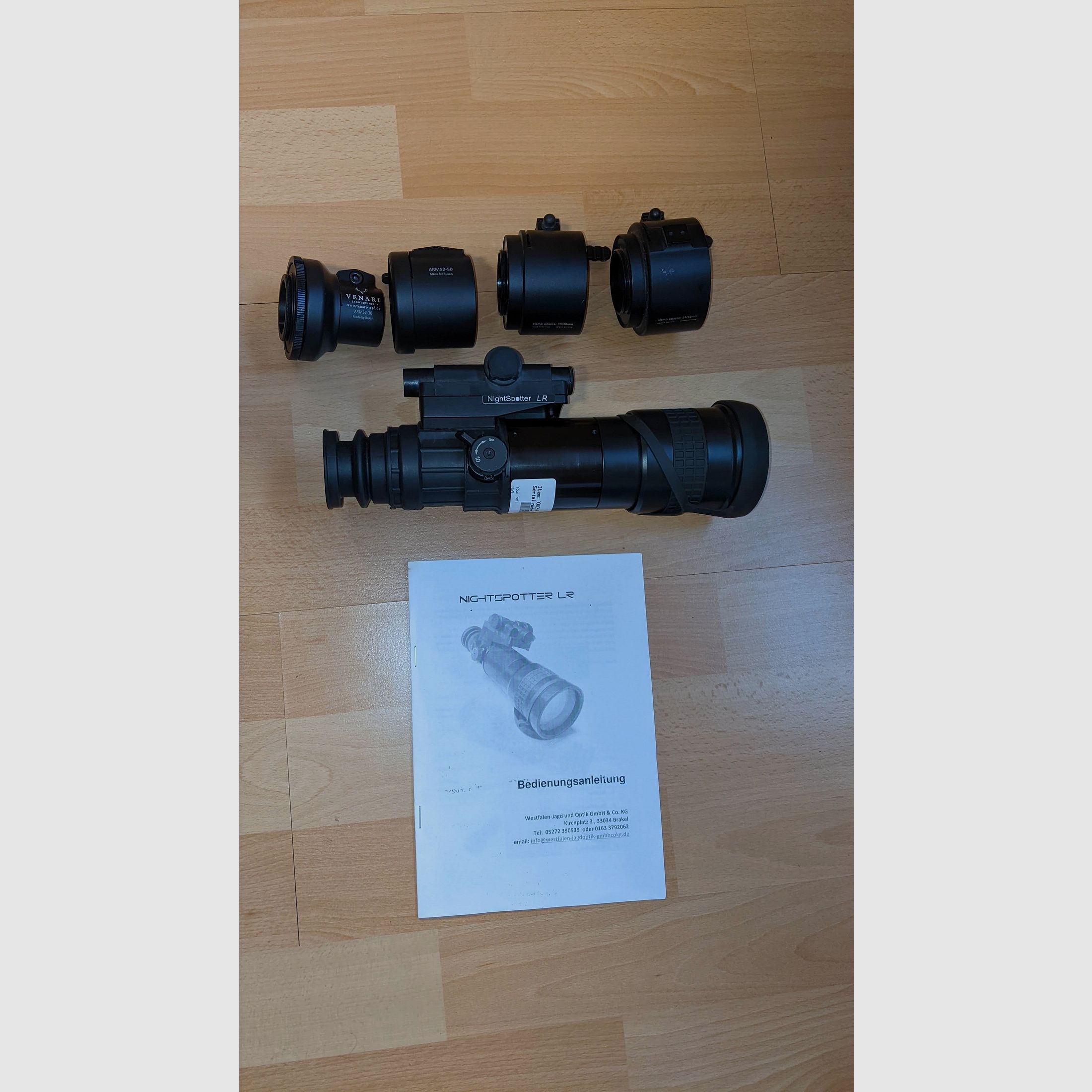 Nightspotter LR Gen 2+ Photonis incl. accessori