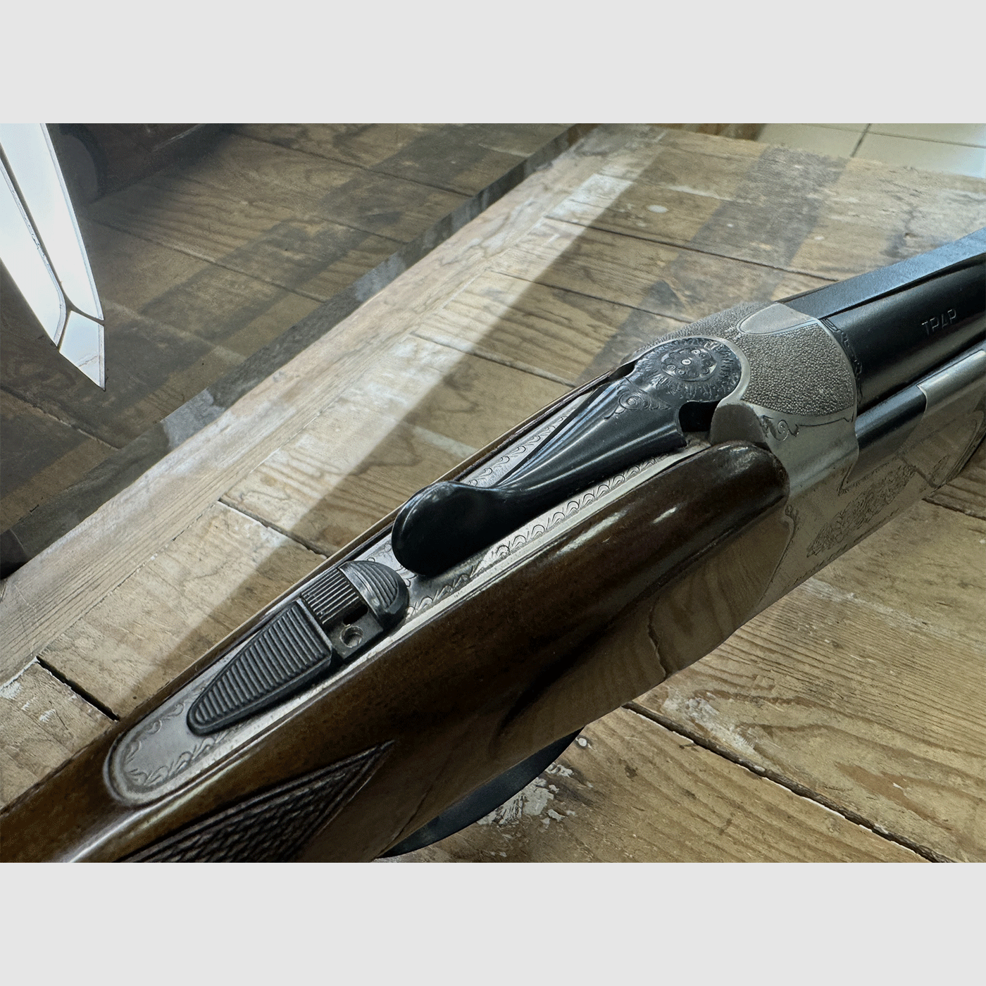 GEBRAUCHT – ÜBER-UND-UNTER FLINTE – BERETTA MOD. S 58 S Kal. 12, Bild 3 von 9