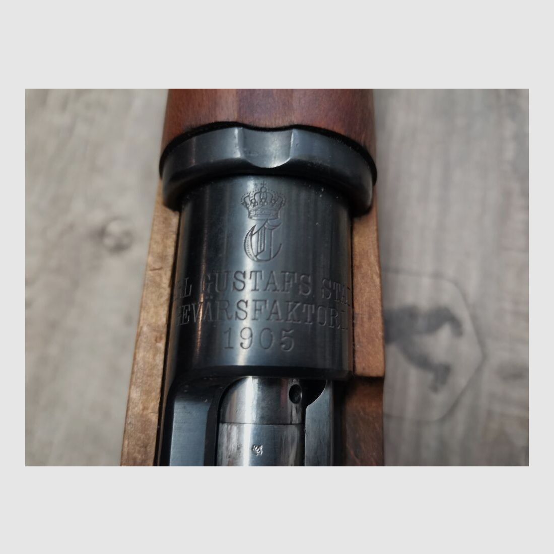Fábrica de armas de la ciudad de Carl Gustav Suecia Mauser 1905