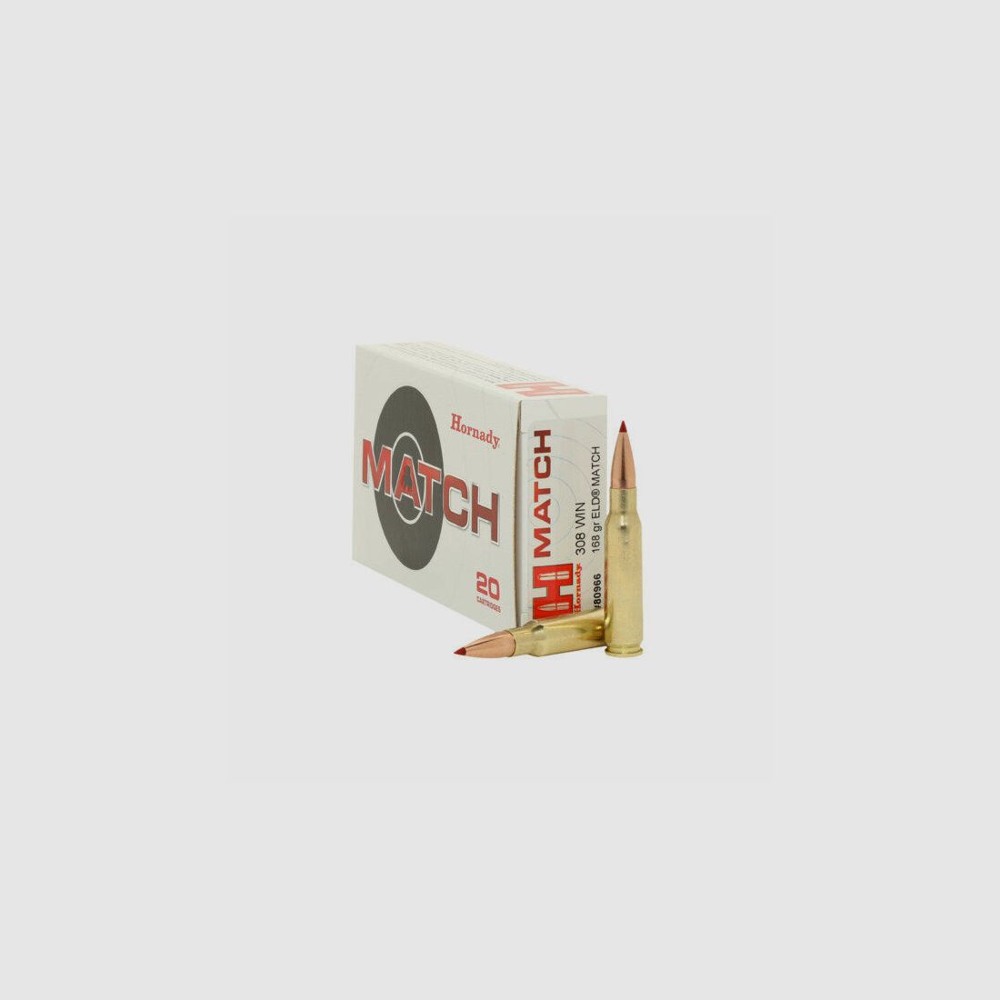 Hornady .308 Win ELD MATCH 168grs / 10.9g