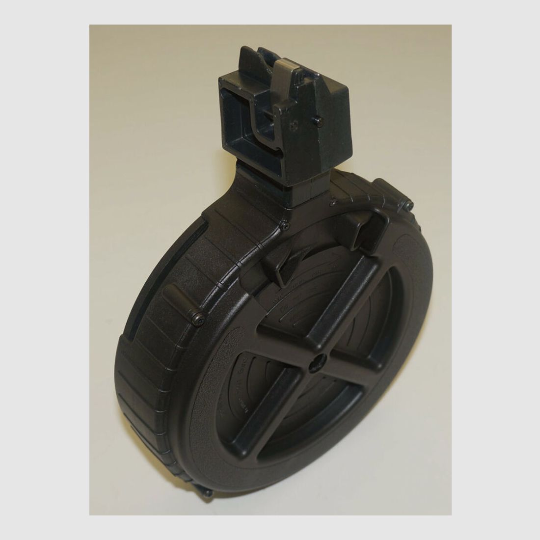 Duitse Sportwapens 110-schots trommelmagazijn Rotary-magazijn voor Ruger 10/22 kaliber .22lr. Trommel-magazijn
