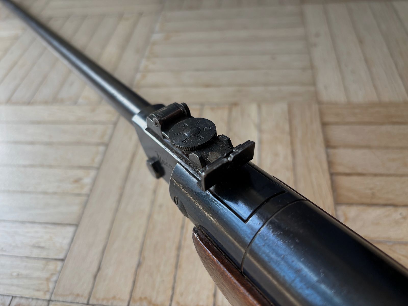 Krico Luftgewehr Druckluft Gewehr Kipplader 4,5mm