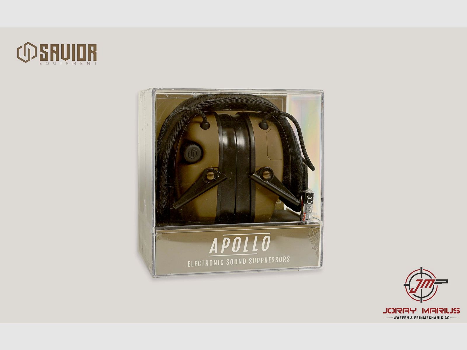 Savior Apollo Electronic Hearing Protection FDE