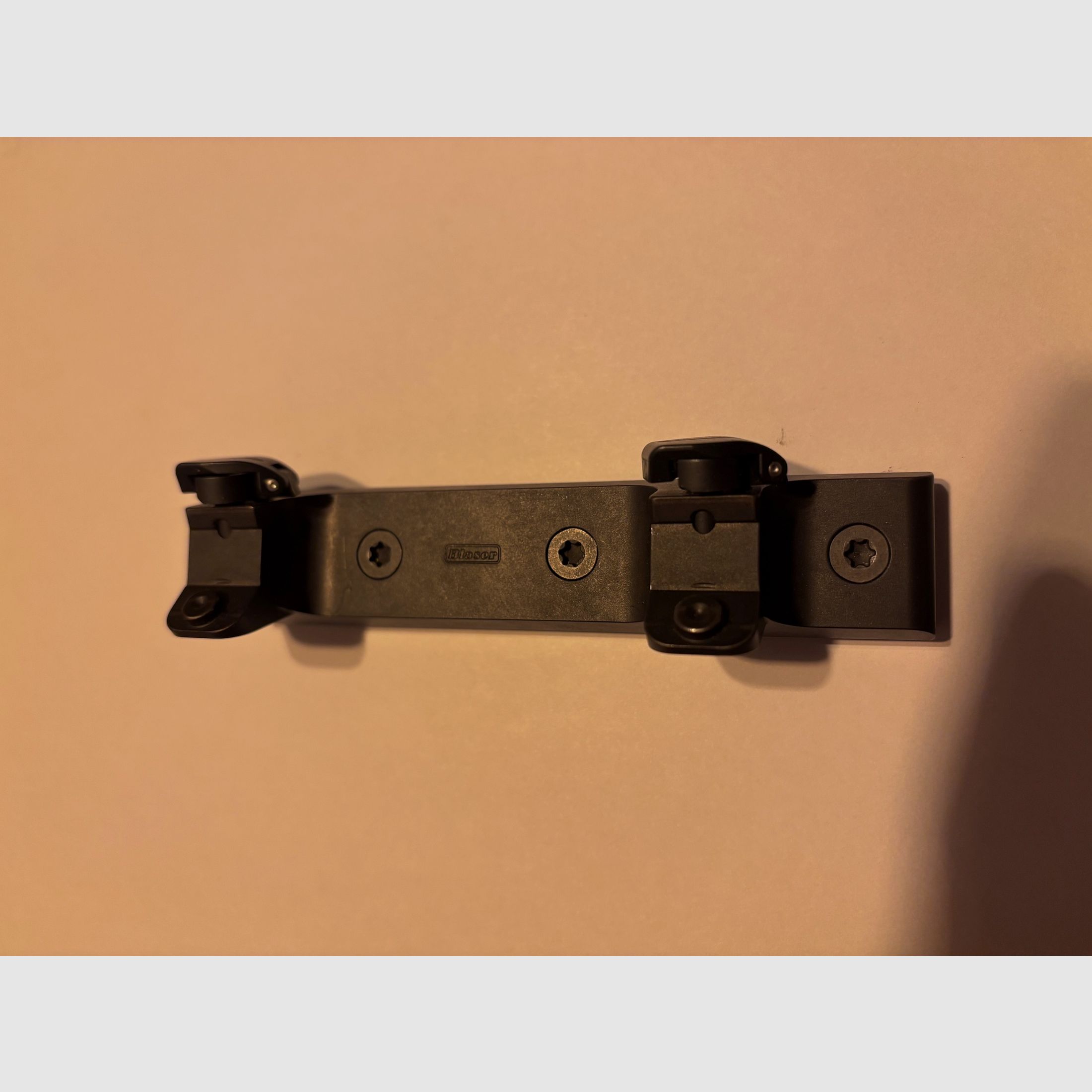 Blaser zadelmontage - Zeiss rail - hoge uitvoering - weinig gebruikt, afbeelding 2 van 3