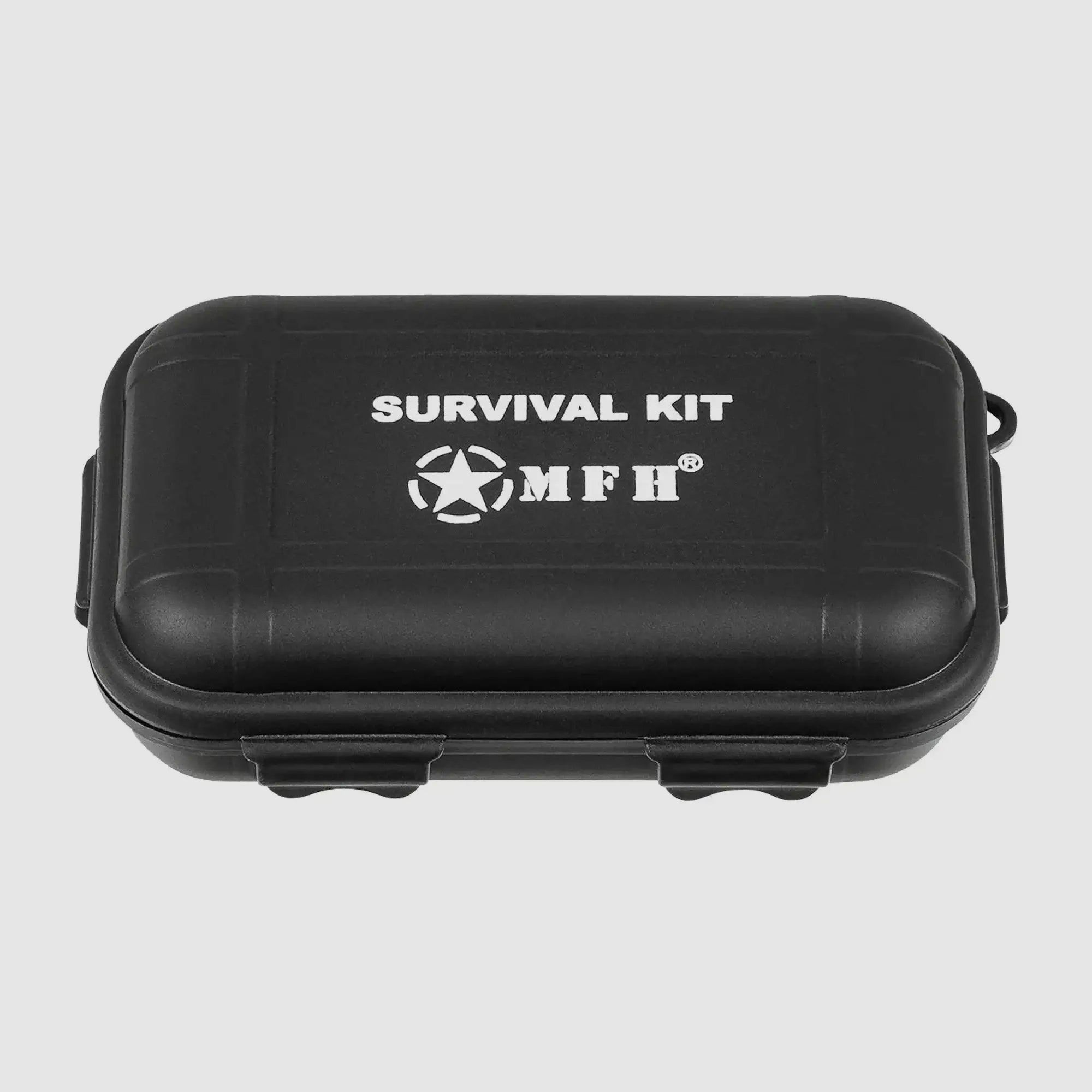 Kit de Survie MFH Petit 22 Pièces Noir